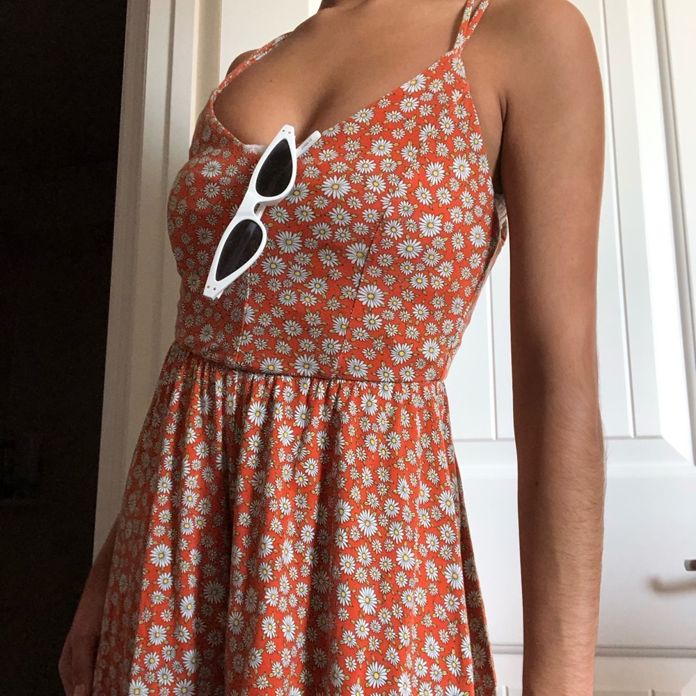 Forever 21 floral romper